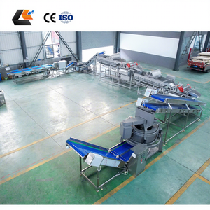 Affettatrice per Cavolo <span class=keywords><strong>Rosso</strong></span> in Acciaio Inox SUS304, Macchina per Lavaggio e Pulizia di Carote e Foglie, Preparatore di Insalata di Frutta, Linea di Lavorazione Insalata Fresca - Product Image 1