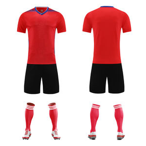 カスタム大人サッカーチームユニフォームセット選手トレーニングとスポーツウェアのカスタムプリント名とロゴ - Product Image 3