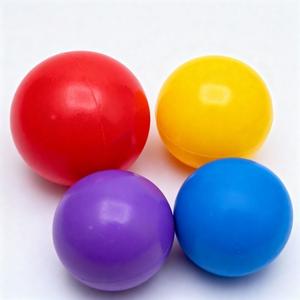 كرة مطاطية من السيليكون عالية النطاط صغيرة بشعار مطبوع حسب الطلب ، حيوان أليف طبيعي مرتد صلب صغير - Product Image 2