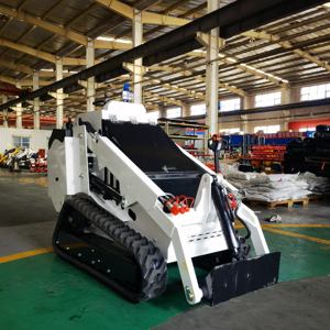 Grosir gratis pengiriman baru small Tracking <span class=keywords><strong>Loader</strong></span> shadong mini electric steer depan <span class=keywords><strong>loader</strong></span> roda diesel kecil - Product Image 1