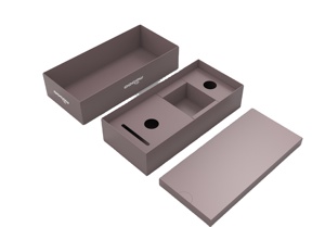 Cajas de papel de cartón rígido personalizadas con tapa extraíble e insertos inferiores Cajas de regalo para presentación Premium - Product Image 4