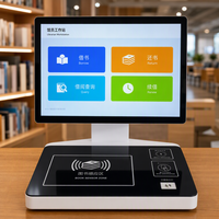 Estación de Trabajo para Personal de Biblioteca HAUMR con RFID, Terminales de Autoservicio Compatibles con SIP2 y Otros Equipos de Servicio para Bibliotecas Inteligentes