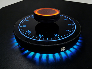 HCNT 360-degree Rotation Colorful light <b>Magnetic</b> Levitating Display Stand Floating Display for Models Toys Supports 300G-350G - Product Image 2