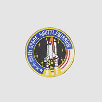 Aéronautique 3D fusée globe broderie patchs fer sur laser edge Apollo astronaute spacemen personnalisé brodé patch pour chapeau