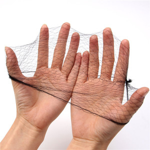 Yy016 Mujeres Ballet Danza Patinaje Black Snoods Hair Net Bun - Product Image 1