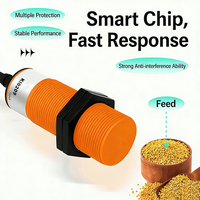 Capteur de proximité capacitif BXuan NPN PNP, capteur d'alimentation, nouveaux composants essentiels pour une alimentation avicole efficace avec garantie d'un an
