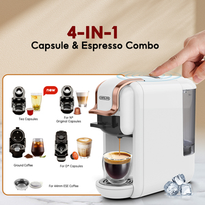 Cafetera Elctrica Home Espersso Machine 20 bar Automatic Capsule <strong>Compatible</strong> Plastic Coffee Maker with 0.6L Water Tank - Product Image 2