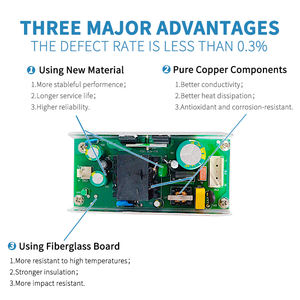 مزود طاقة تحويلي أحادي AC-DC على شكل U صغير الحجم بقدرة 60-400 واط، مخرجات 5 فولت 12 فولت 15 فولت 24 فولت 36 فولت 48 فولت للتطبيقات الصناعية وإضاءة LED - Product Image 3