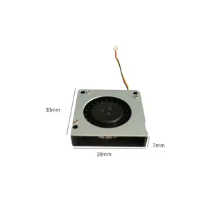 Đứng miễn phí Mini Blower Fan 5V 12V DC 3007 trường hợp kim loại 30 mét quạt ly tâm nhựa Blades mẫu miễn phí OEM ODM tùy chỉnh - Product Image 5