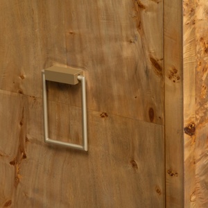 Buffet d'entrée d'hôtel en bois massif de style antique européen - Product Image 2