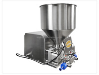 Remplissage automatique de gâteau Eclair Long Bread Burger Déposant Machine à gâteau