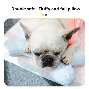 TongMao - Cama Refrescante de Verano para Perros Pequeños/Medianos, Tipo Tela Lavable y Extraíble, de Hunan - Product Image 4