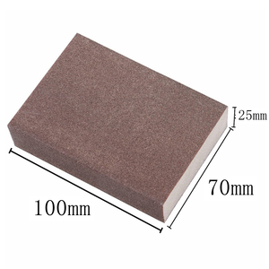 Pexmientas 100x70x25 mét mật độ cao nhôm Oxit mài mòn chà nhám xốp tay linh hoạt chà nhám Khối xốp - Product Image 2