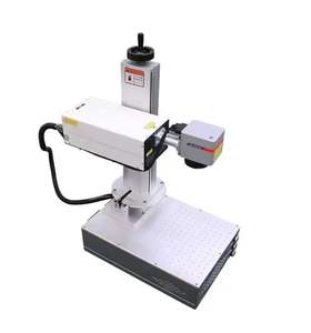 Machine de marquage et de découpe au laser à fibre 50W 30W pour bijoux, graveur en acier, coupeur, marqueur, prise EU, lentille 200x200MM, 150x150MM - Product Image 4