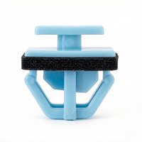 100 Pièces Bleues pour Véhicules Kia Modernes 877561F000 – Clips Décoratifs Fixes en Plastique, Pinces de Pression pour Carrosserie Automobile