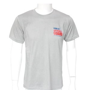 Custom Heat Transfer Printing logo 100% Cotton Men t Shirt for Advertising Promotion