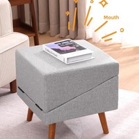 Multifunktionale Faltbare Atmungsaktive Hunde-Treppe Sofa-Treppe Bett-Rampe Doppelnutzen Haustier-Hocker Würfeldesign für Innenbereich Ganzjährig Nutzbar