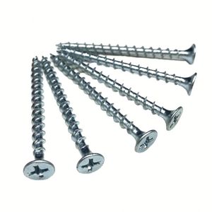 Tornillo de máquina de cabeza plana avellanada con ranura cruzada de acero inoxidable métrico DIN965 M2 M2.5 M3 M4 M5 M6 M7 M8 personalizado - Product Image 1