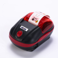 Superventas inalámbrico Mini móvil de mano etiqueta adhesiva Mini Bt impresora térmica portátil máquina para hacer etiquetas