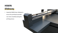Printer Uv 9060 warna cerah, Printer Uv permukaan Anti gores 9060, Printer Flatbed Uv hemat energi, Printer Uv 9060 untuk peralatan olahraga