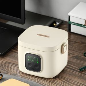 2025 Custom 0.8L USB Electric <b>Heated</b> Lunch Container Portable Stainless Steel Battery Power Lunchbox for Outdoor Use - Product Image 4