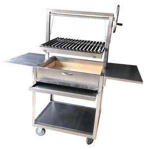 Factory Direct Supply Santa Maria Grill Custom Argentine <strong>Masonry</strong> Grill With V Grate - Product Image 3