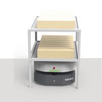 Penjualan Terbaik Rangka Konveyor Robot Pabrik Cerdas Pengendali Laser 0.3Ton Basis Seluler Otomatis Truk AGV