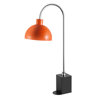 Lampe chauffante de luxe pour buffet d'hôtel, support de table, chauffe-plats électrique en acier inoxydable 304