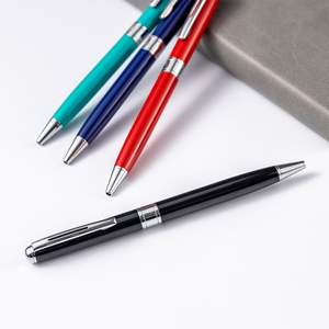 100% Quality Guarantee Promotion Black Pen Ballpoint with <b>Personalised</b> Company Branded Executive Pens Metal - Product Image 6