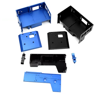 OEM phần CNC gia công nhôm các bộ phận gia công Anodizing màu sắc với phun cát tùy chỉnh sửa đổi các bộ phận - Product Image 1