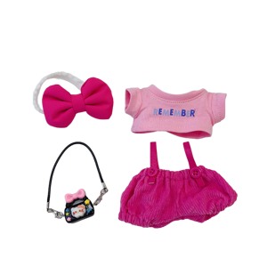 ベアー人形服アクセサリーセット古代衣装ソフト快適ファッションニットセーターベスト14-17cm人形用 - Product Image 1