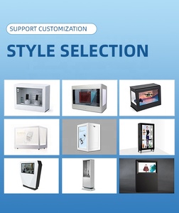 Deepseek <span class=keywords><strong>3D</strong></span> Holographic ai ảo kỹ thuật số con người tương tác ba chiều Tủ xách tay 65 "75" trong suốt quảng cáo trong nhà - Product Image 5