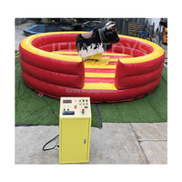 Night Club Party Décoration de mariage Mécanique Willy Gonflable Mécanique Pénis Bull Ride avec Matelas Gonflable pour Adultes