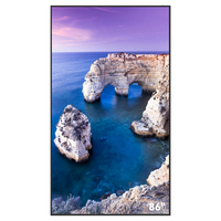 VISIGN, precio promocional, publicidad LCD 65 75 86 98 pulgadas, monitor de TV táctil, montaje en pared, quiosco de publicidad, precios, señalización grande
