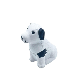 2026年卸売プロモーション用スクイーズカスタムロゴ印刷抗ストレスPUフォーム犬ストレスボールおもちゃ - Product Image 3