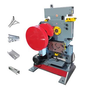 Máquina Punzonadora y Cizalladora Mecánica QA32 12B, Máquina Punzonadora de Metal Multifuncional de 900kN - Product Image 3
