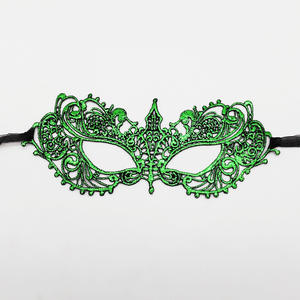 Máscaras de Mascarada de encaje de colores vibrantes, conjunto de máscara de ojo de fiesta elegante para baile de carnaval, evento de graduación, accesorio de disfraces - Product Image 4