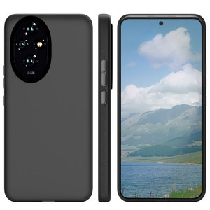 Coque de téléphone fine et transparente en TPU givré, antichoc, anti-traces de doigts, respectueuse de la peau, avec logo personnalisé pour Honor 200, pour Sjk821 - Product Image 2