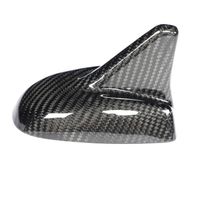 TIYPEOR Garniture d'antenne de toit en fibre de carbone pour Maserati Levante S Sport Utility 4 portes 2016 - 2017