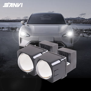 เลนส์โปรเจคเตอร์เลเซอร์แบบ <span class=keywords><strong>Bi</strong></span> LED ขนาดเล็ก 1.5 นิ้ว รุ่น M10 ของโรงงาน Sanvi สำหรับไฟสูง/ต่ำ โมดูลเมทริกซ์ แสง 6000K สำหรับรถยนต์และยานพาหนะ - Product Image 3