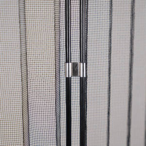 Système de moustiquaire pliable et rétractable, Design personnalisé, moustiquaire coulissante en aluminium, <span class=keywords><strong>porte</strong></span> avec moustiquaire - Product Image 4