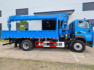 Grúa Montada en Camión Foton 4*2 de 10 Toneladas, Ideal para Levantar Diversos Objetos - Product Image 2