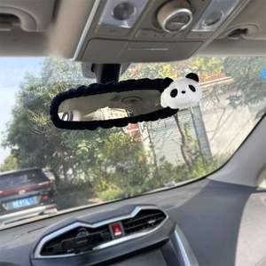 RTS Y0219 TMST Peluche Panda Créative Couverture de Rétroviseur Moderne Accessoires de Voiture Universels Décoration Animale Kits Intérieurs - Product Image 2