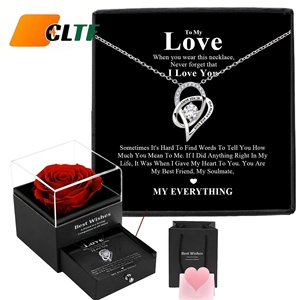 Te Amo, <span class=keywords><strong>Regalo</strong></span> Perfecto <span class=keywords><strong>para</strong></span> Ella, el <span class=keywords><strong>Mejor</strong></span> <span class=keywords><strong>Regalo</strong></span> <span class=keywords><strong>para</strong></span> <span class=keywords><strong>Mi</strong></span> Amor, Collar con Corazón y Jabón de Rosa, Joyero, <span class=keywords><strong>Regalo</strong></span> de Moda <span class=keywords><strong>para</strong></span> el Día de San Valentín - Product Image 1