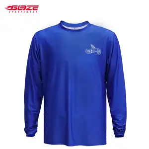 Long Sleeve Vented Microfiber Quick Dry Fishing Shirt Uv Protection