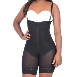 Ceinture courte à haute compression avec broches buste pour une utilisation quotidienne et post-chirurgicale <span class=keywords><strong>gaine</strong></span> amincissante ventre femmes Fajas colombiens - Product Image 1