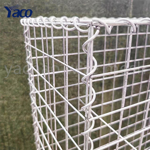 2x1x1 galvanizli kaynaklı gabion kutusu 4mm ZnAl demir tel örgü istinat duvarı/200x100x50 gabion sepet peyzaj taşı kafes çit - Product Image 3