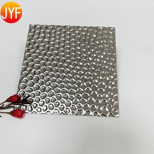 H3004 fornitura di fabbrica lamiera di colore in acciaio inossidabile 304 lamiera goffrata colore cromato - Product Image 4