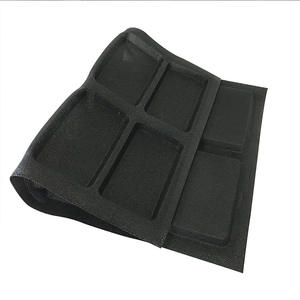 Moule à pain carré en <span class=keywords><strong>silicone</strong></span>, moule à panini, moule à tarte, vente chaude pour la cuisine à domicile - Product Image 5