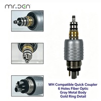 Adaptateur de pièce à main dentaire à raccord rapide en acier inoxydable Mr.Den pour clinique dentaire